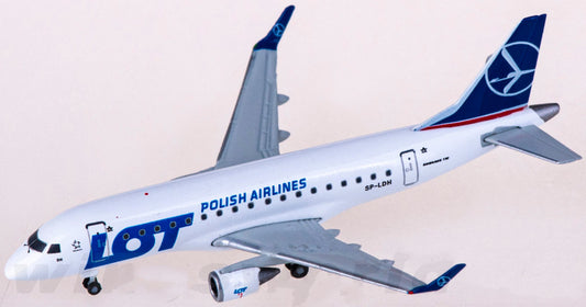 1:500 Herpa LOT Embraer ERJ-170 Passenger Airplane Diecast Plane Aircraft Model