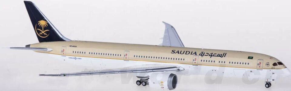 1:400 JC Wings SAUDI BOEING 787-10 Passenger Airplane Diecast Aircraft Model