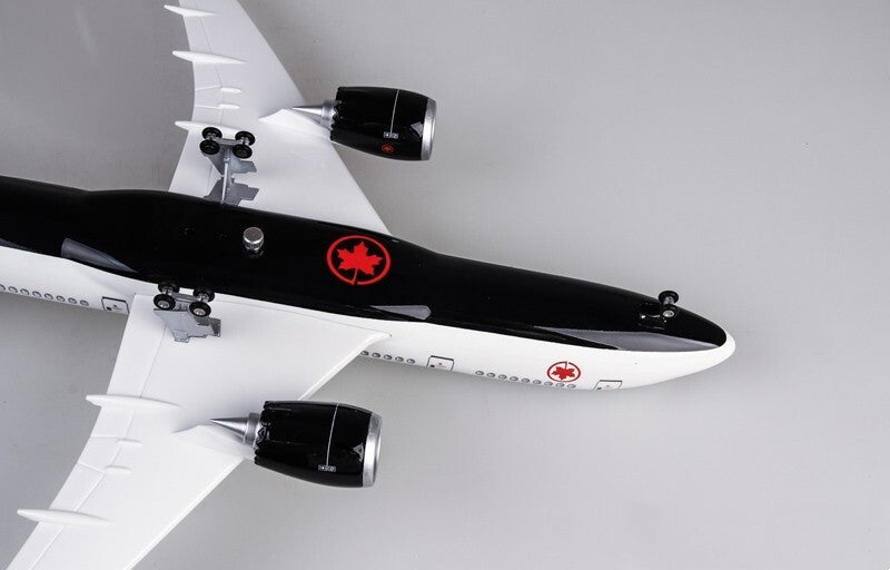 1:130 43CM AIR CANADA BOEING 787 Passenger Airplane Landing Gear Resin Model