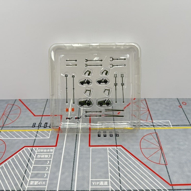 1/200 airport scene model aircraft accessories 2t/3t towing trailer group model