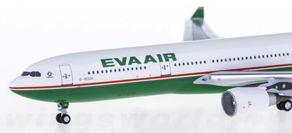 1:400 AeroClassics EVA AIR AIRBUS A330-300 Passenger Airplane Diecast Model