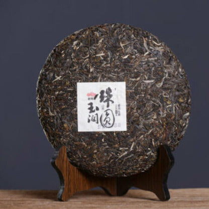 400g Brand Old Comrade Zhu Yuan Yu Run Pu-erh Tea Cake HAIWAN Ecology Puer