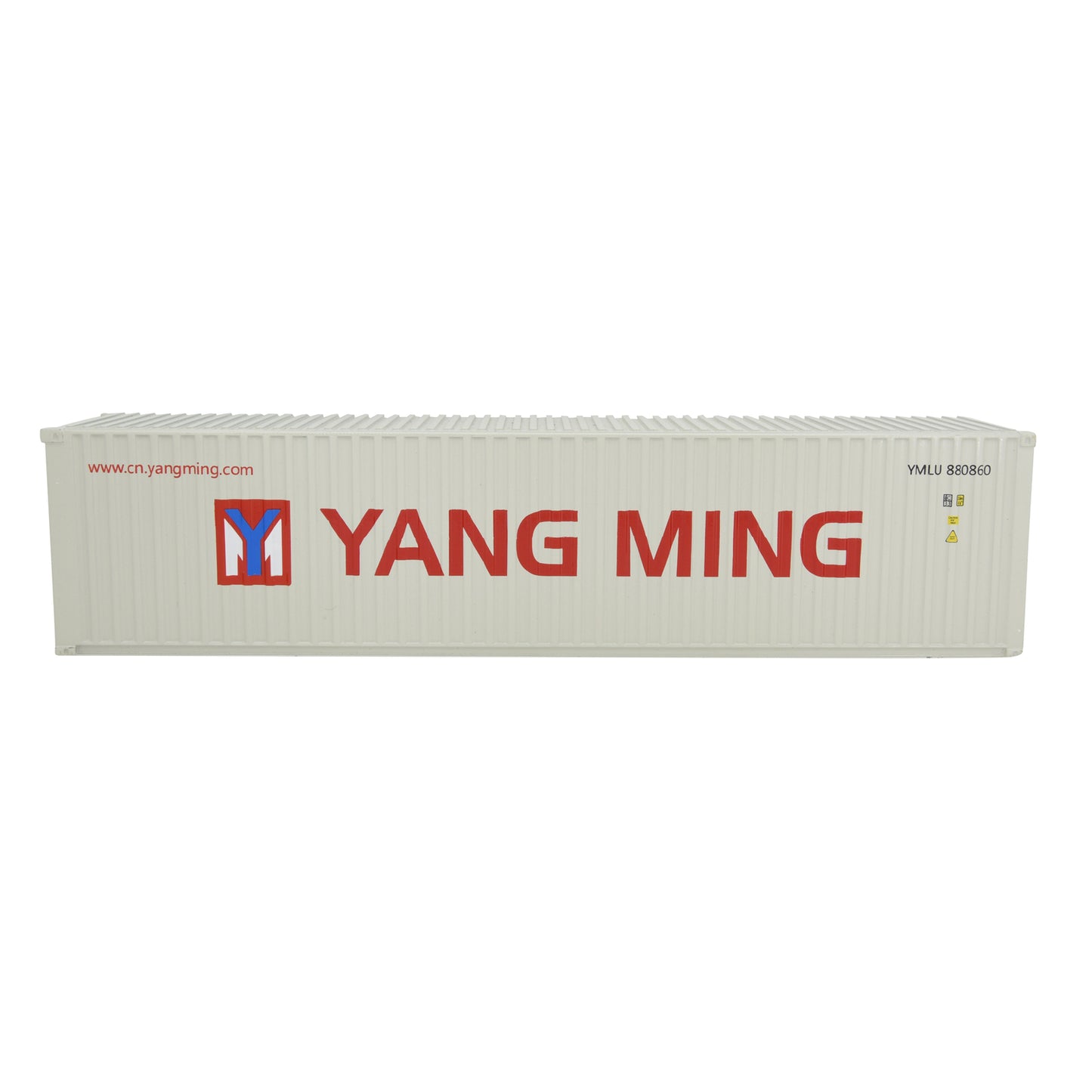 1:50 YANG MING 40GP Metal Shipping Container Model Toy Home Office Decor Gift
