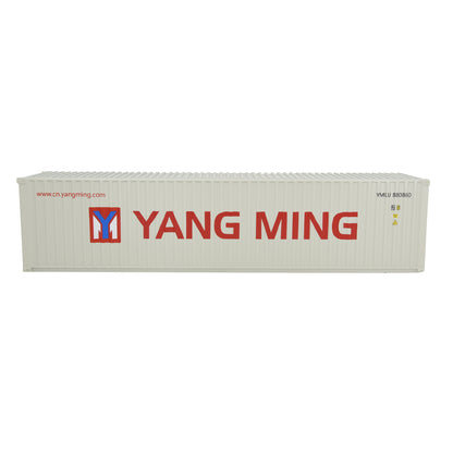 1:50 YANG MING 40GP Metal Shipping Container Model Toy Home Office Decor Gift