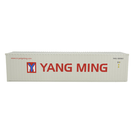 1:50 YANG MING 40GP Metal Shipping Container Model Toy Home Office Decor Gift