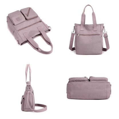 Waterproof Nylon Oxford Crossbody Bag Large Handbag Shoulder Purse 30*14*36 CM