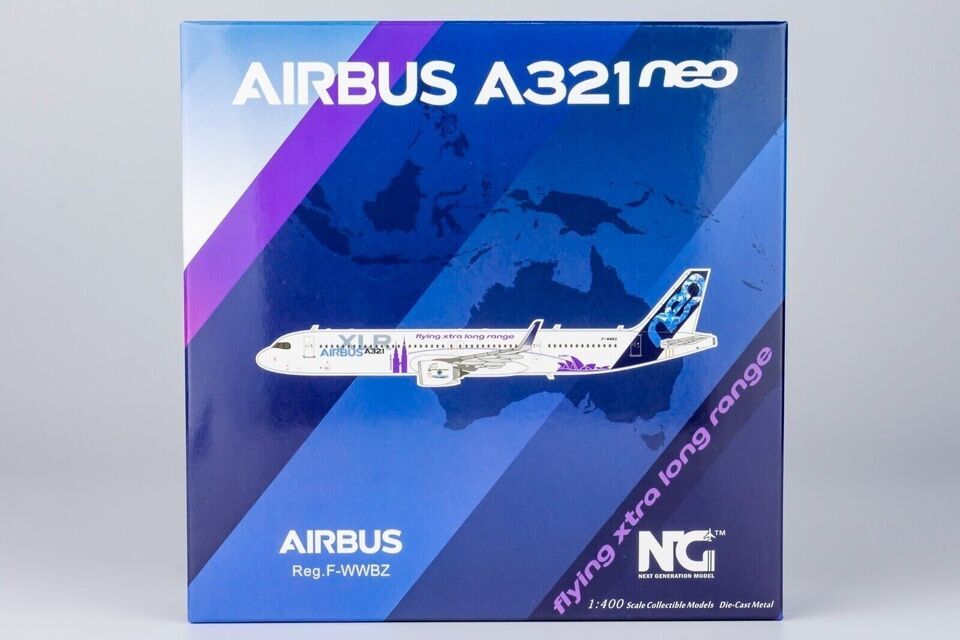 1:400 NG Model AIRBUS A321neo Passenger Airplane Diecast Aircraft Plane Model