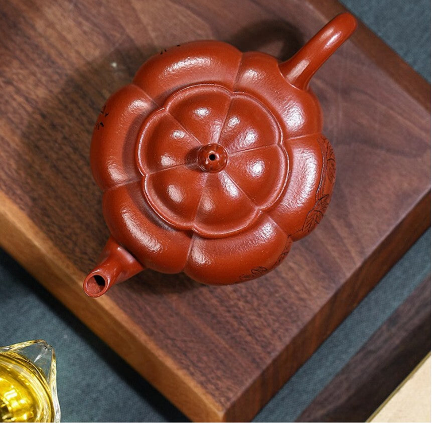 160cc chinese Yixing Handmade Zisha teapot Zhuni FuQi Gongfu Hu Tea Pot