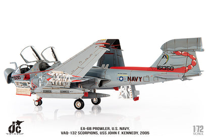 1:72 JC Wing EA-6B PROWLER, U.S.NAVY 2005 Fighter Diecast Aircraft Plane Model