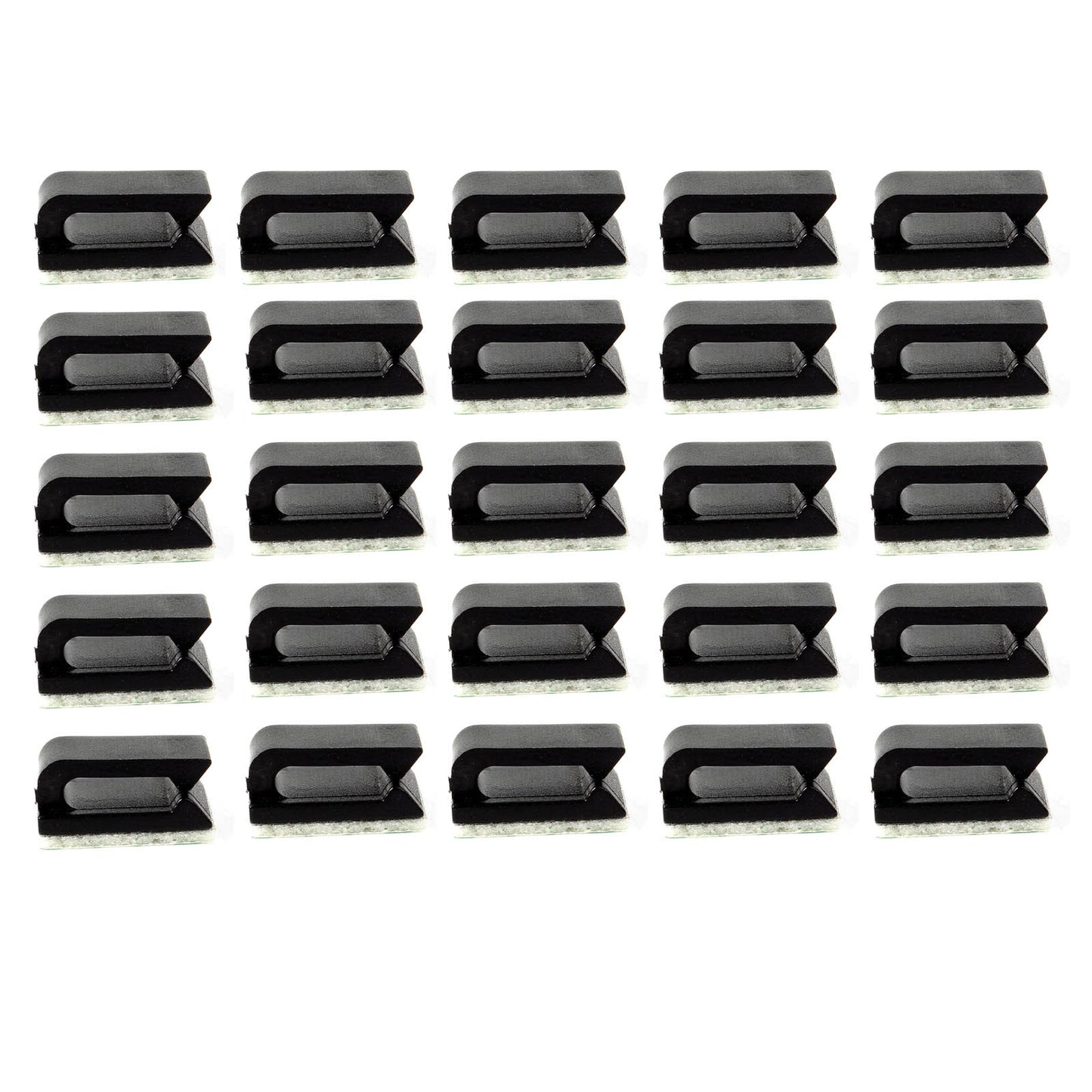 20Pcs Wire Tie Cable Clamp Clip Holder Self-adhesive For Car DVR Detector GPS