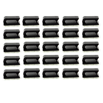 20Pcs Wire Tie Cable Clamp Clip Holder Self-adhesive For Car DVR Detector GPS