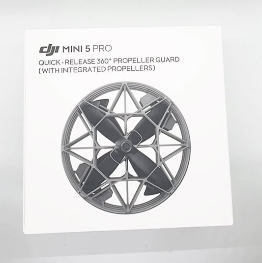 DJI Mini 5 Pro Quick-Release Propeller Guards w/Props – Mag Merge Storage&Safety