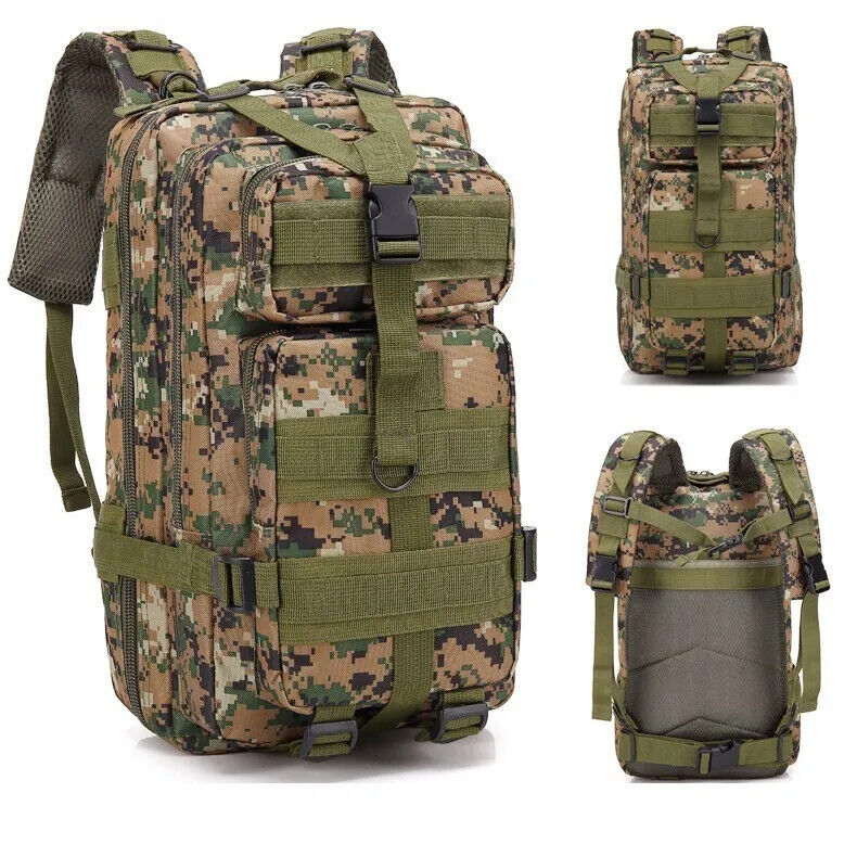 Tactical Backpack Army Bag Tactical Outdoor Sports Camping Hunting Pack Men Bag