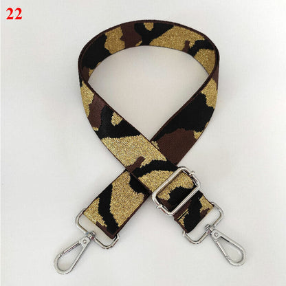 Camouflage Print Bag Shoulder Strap Handbag Replacement Adjustable Belt Handle ⊰