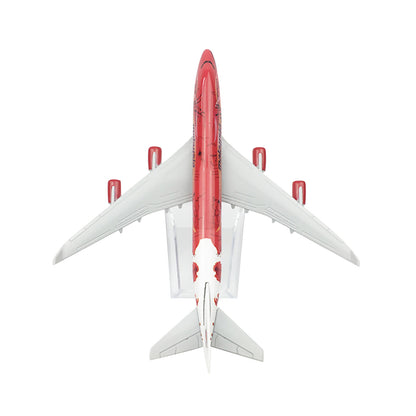 1/400 Aircraft Malaysia B747 Alloy Plane Model Plane Souvenir Static Display