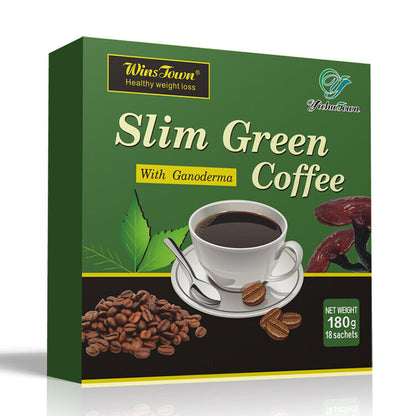 Slim Diet Coffee Natural Slimming Weight Loss Instant Coffee Powder 10g*18 bags