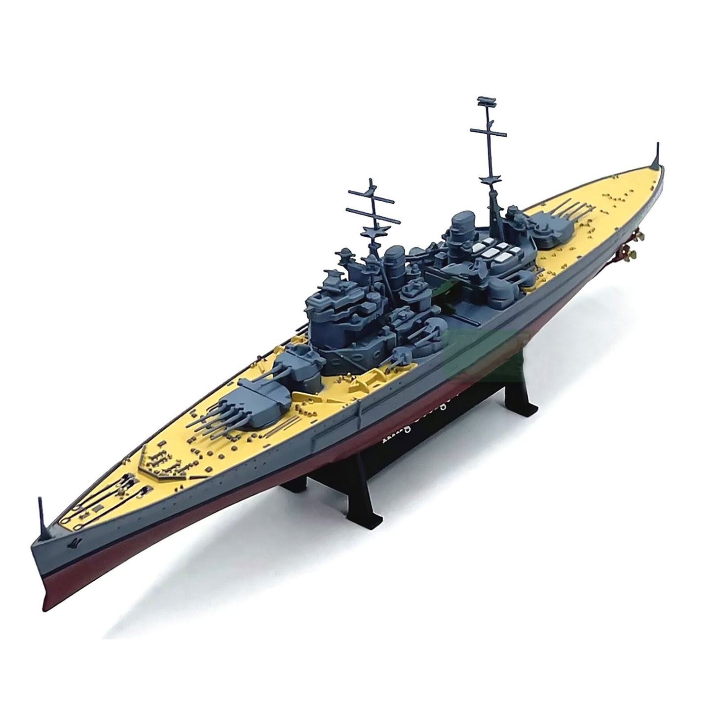 22.8cm Diecast Alloy 1/1000 Scale WWII King George V Battleship Model Collection