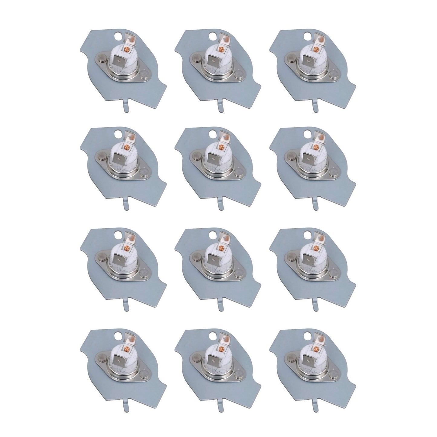 12pcs Thermal Fuse Replacement For Whirlpool For Kenmore Dryers AH334299 Parts