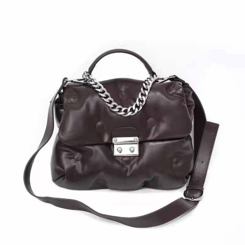Women Cotton Feather Down Bag Crossbody Bag Handbag Shoulder Tote Bag