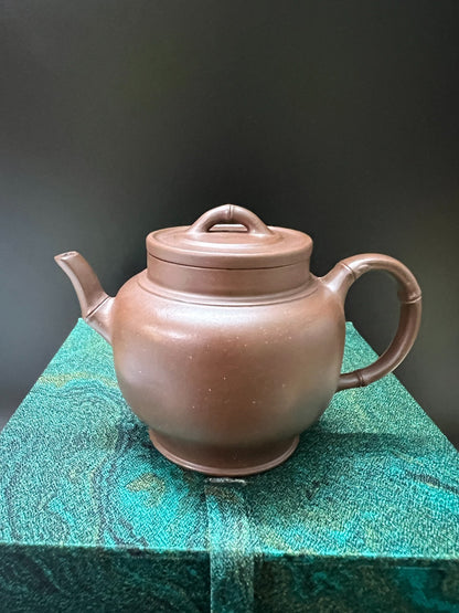 100cc chinese Yixing Handmade teapot DiCaoQing clay GongDeng Hu Gongfu Tea Pot