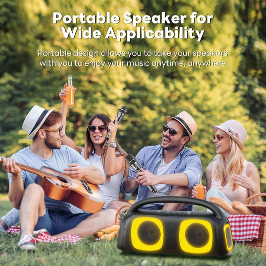 RGB Bluetooth Party Speaker 60W - JYX D19