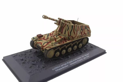 Finished Model Of 1/43 Armored Tank Le.FH 18/2 AUF Fgst. Pz.Kpfw.II Wespe