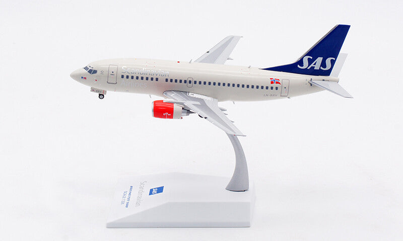 1:200 JC Wings SAS Braathens Scandinavian BOEING B737-500 Airplane Diecast Model