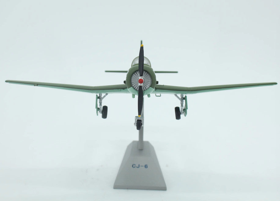 1:32 CHINA CJ-6 Training Plane Fighter Trainer Diecast Military Aircraft Model