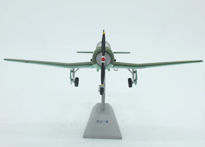 1:32 CHINA CJ-6 Training Plane Fighter Trainer Diecast Military Aircraft Model