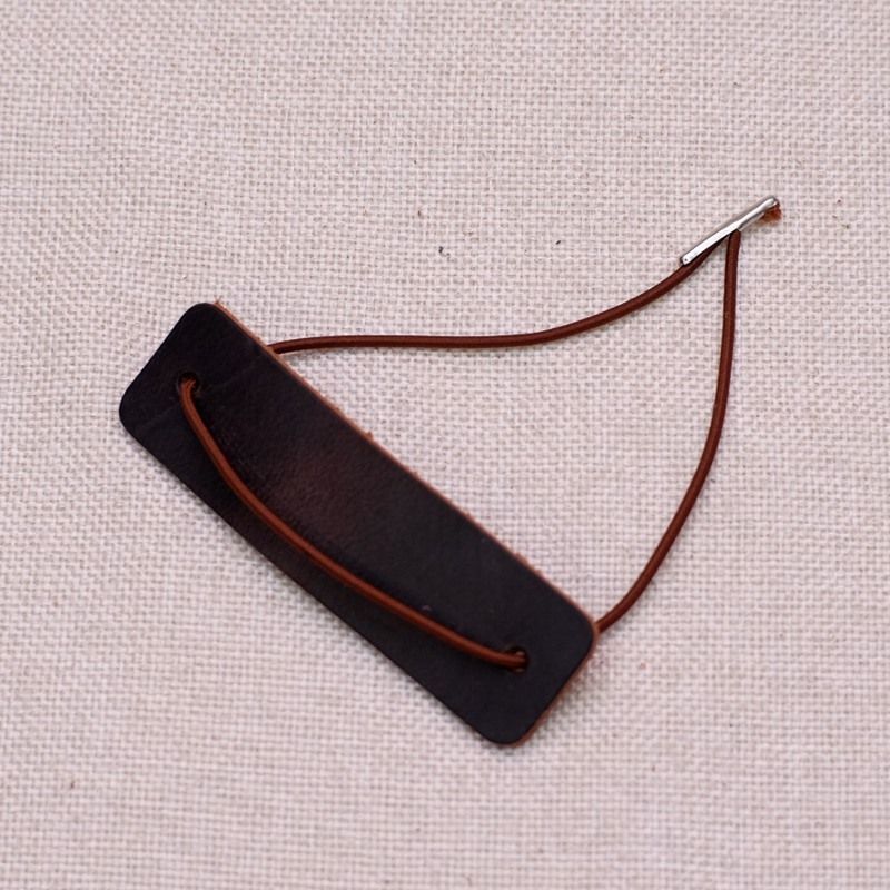Notebooks Closer 2Pcs Genuine Leather Protective W/ Repair Rubber Band Accessory
