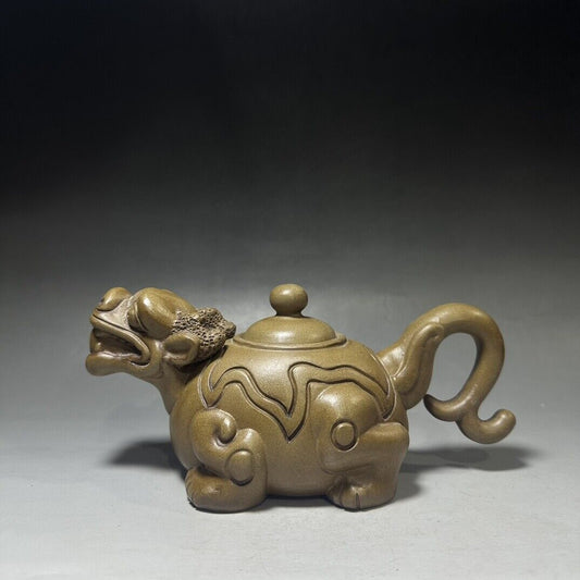 vintage chinese yixing purple clay teapot zisha ceremony teaware collection rare