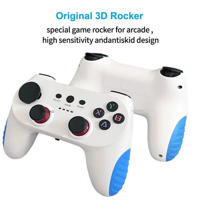 Retro X10 PRO 128GB Game Stick 4K HD TV Console 40+ Simulators Dual Controllers