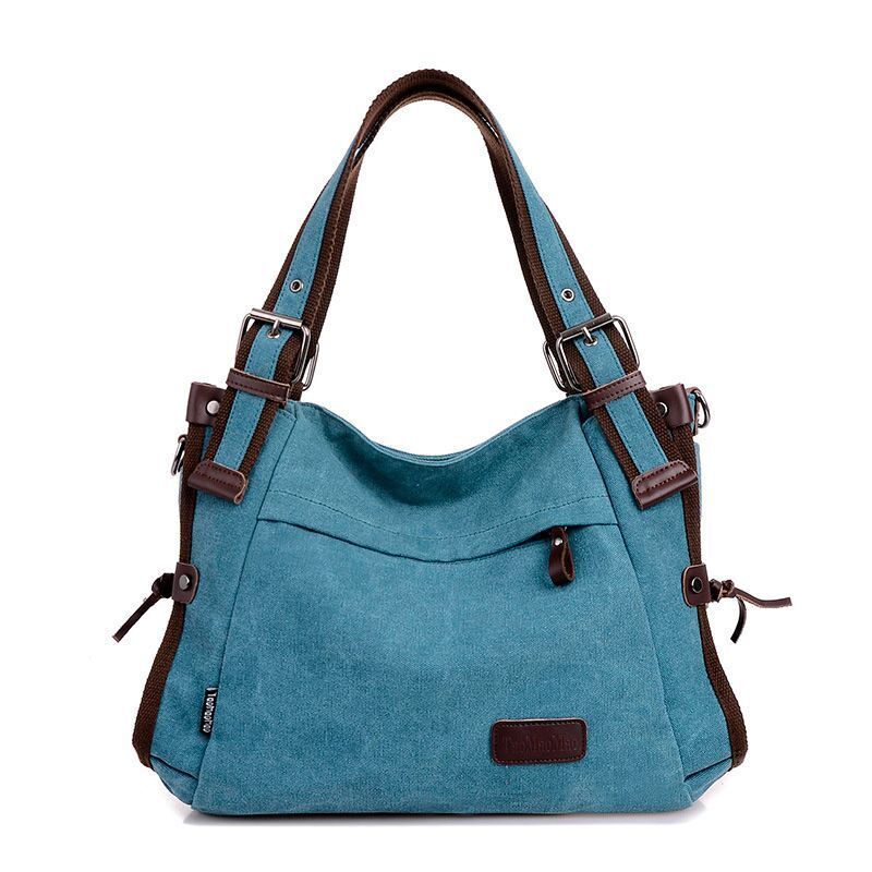 Canvas Shoulder Bags Handbags Messenger Top-handle Bag Shopping Travel Crossbody
