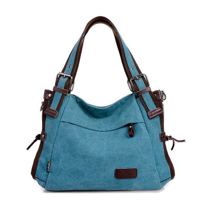 Canvas Shoulder Bags Handbags Messenger Top-handle Bag Shopping Travel Crossbody