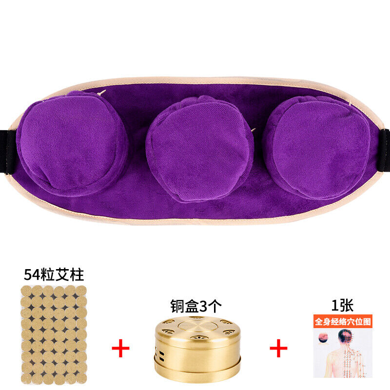 Moxibustion Box Portable Moxa Pot Smokeless Mugwort Pot Pure Copper Moxa Box艾灸艾条
