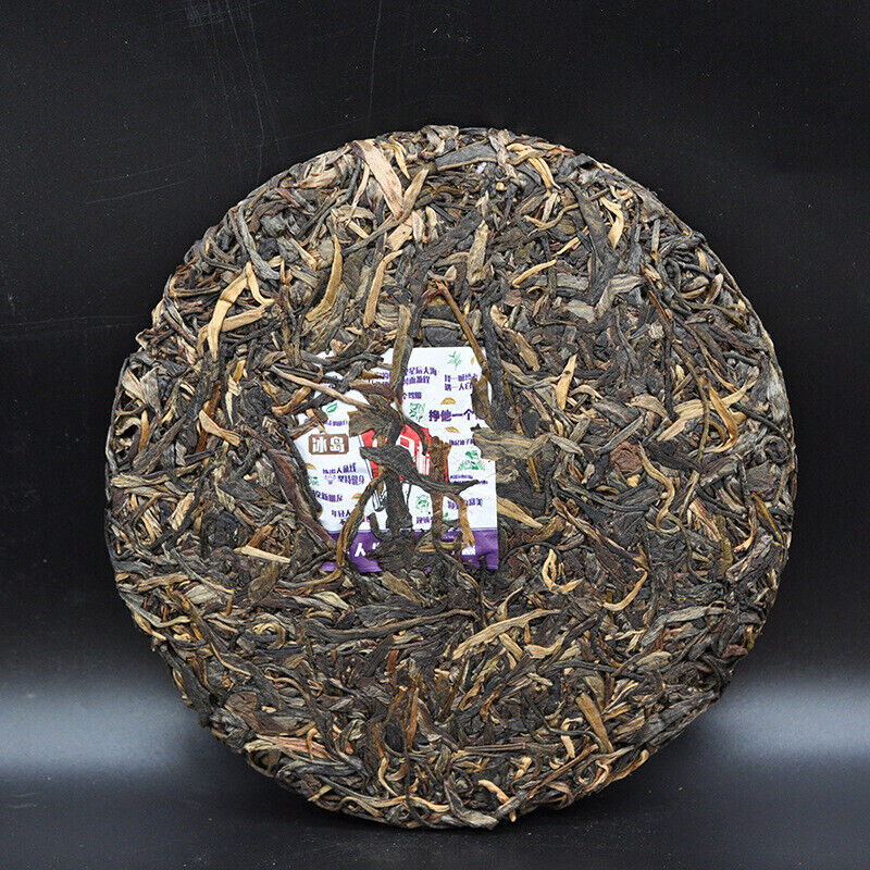 357g Icelandic Pu'er Tea Yunnan Pu'er Raw Tea Pu'er Organic Tea Cake