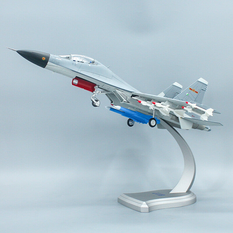 1:48 48CM J-11B Fighter Plane Double Seat Diecast Military Aircraft Model