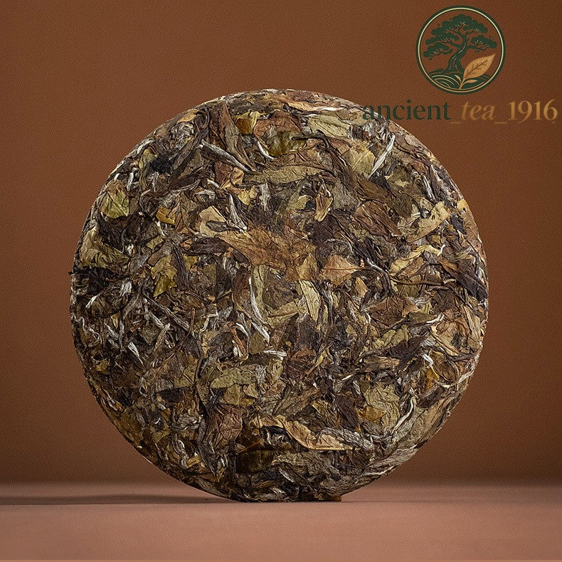 300g 2019 Fuding White Peony Tea Cake Ming Qian High Mountain White Tea