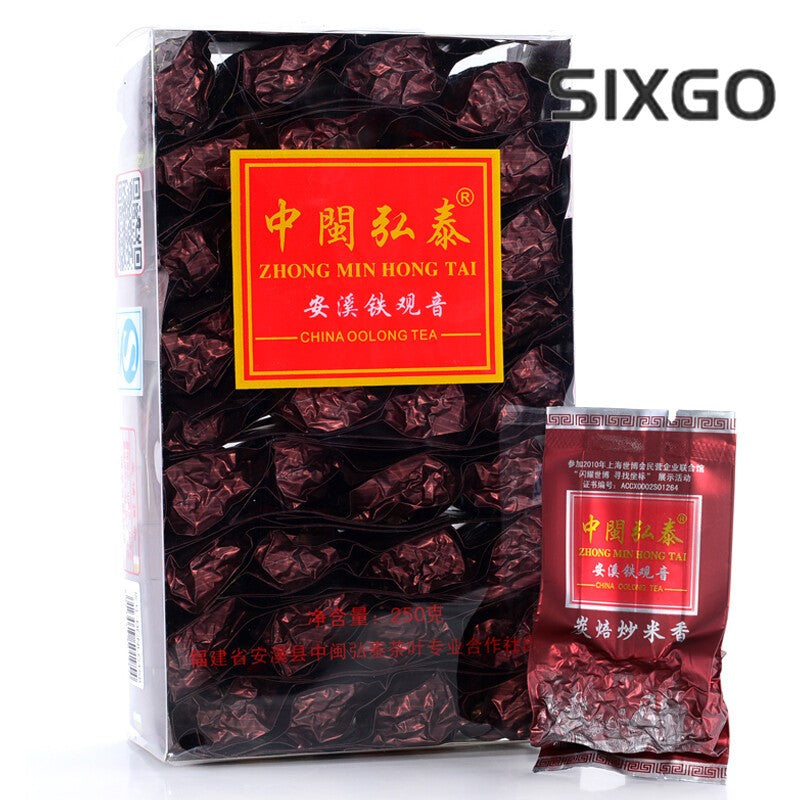 China Anxi Tieguanyin Oolong Tea Xiping Charcoal Roasted Rice Tie Guan Yin 250g