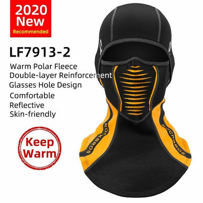 Cycling Face Mask Winter Climbing Hiking Fleece Thermal Windproof Balaclava Hat