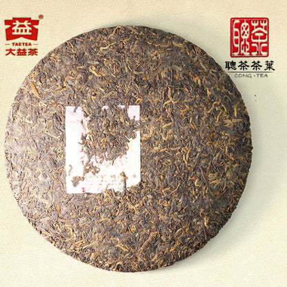 2015 Year TAETEA Pu'er 7672 Dayi Chi Tse Beeng Shu Puerh Cake Ripe Puer Tea 357g