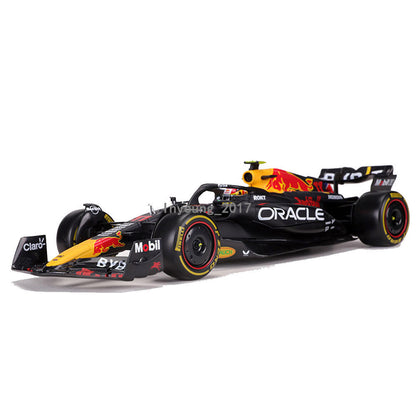 1:24 F1 Red Bull RB19 Model Car Diecast Vehicle Metal Toy Cars Sergio Perez #11