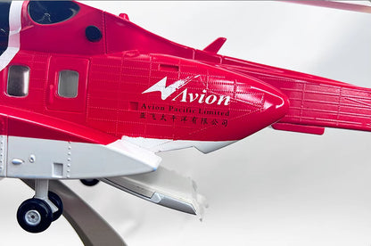 1:32 53CM Avion Pacific Limited S92 Helicopter Airplane Diecast Aircraft Model