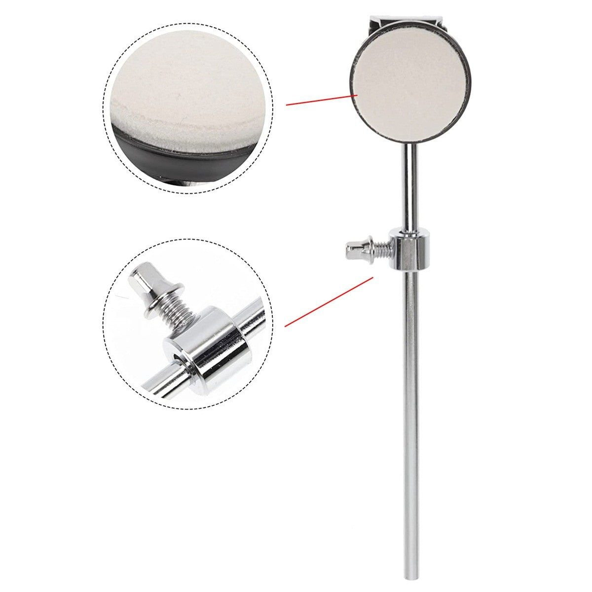 Percussion Instrument Drum Beater Pedal Hammer Jazz Drum Pedal Hammer Drum