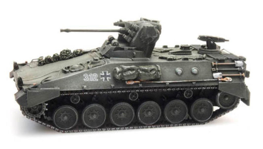 ARTITEC BRD Marder without apron yellow olive BW 1/87 FINISHED MODEL TANK