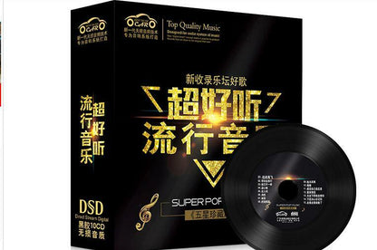 Chinese Mandarin list of pop songs famous music CD collection 10 CDS