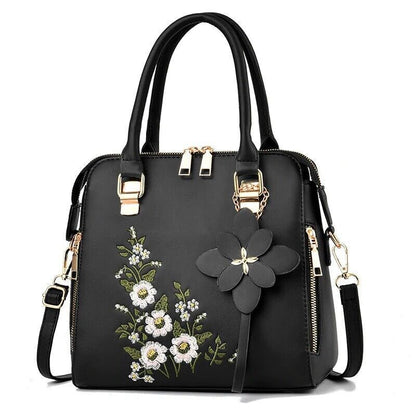 Woman Handbag Ladies Shoulder Bag Female Crossbody Bag Tote Luxury Rich Flower