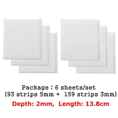 Scrapbookings Double-Sided Adhesives Foam Strips Tape DIY Card Making 3-6 Sheets