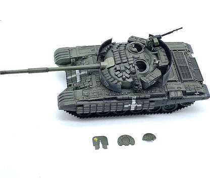 1/72 ARTISAN Ukrainian T-72AV Main Battle Tank T72 Painted Finished Model