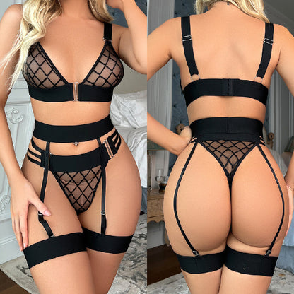 Women's Lingerie Babydoll Sleepwear Underwear G-String Lace Nightwear Dress